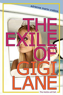 The Exile of Gigi Lane by author Adrienne Maria Vrettos